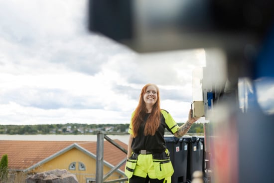 Hämtning av avfall 