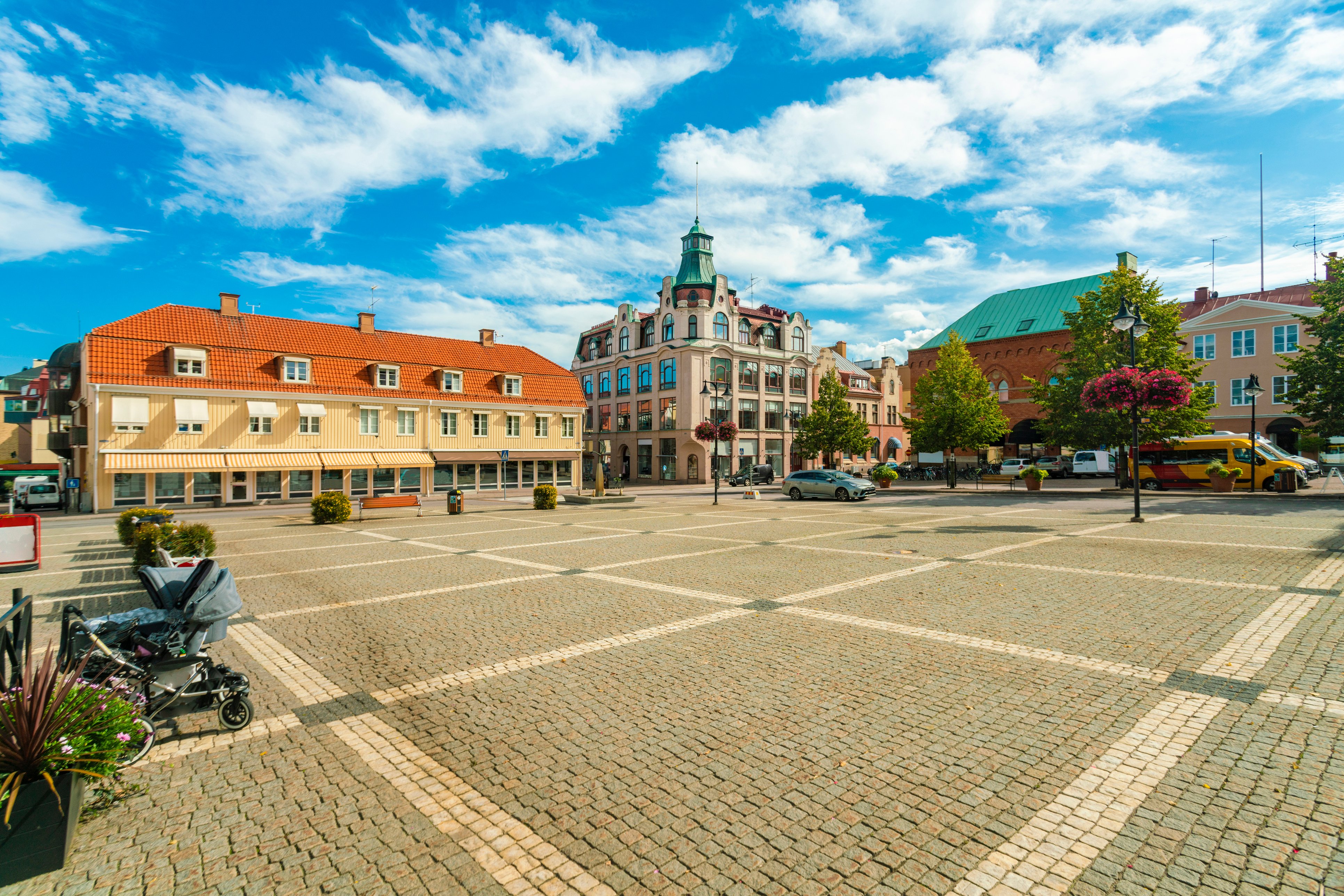 Stora torget i Västervik 